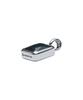 Sting925 Green Emerald Cut Pendant