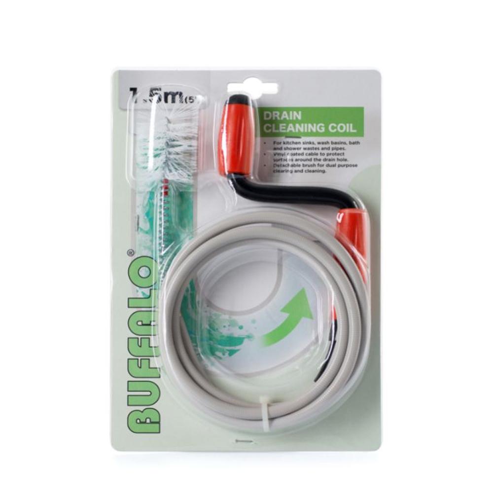 Buffalo Pipe & Drain Cleaning Unblocking Coil 1.5m / 5'