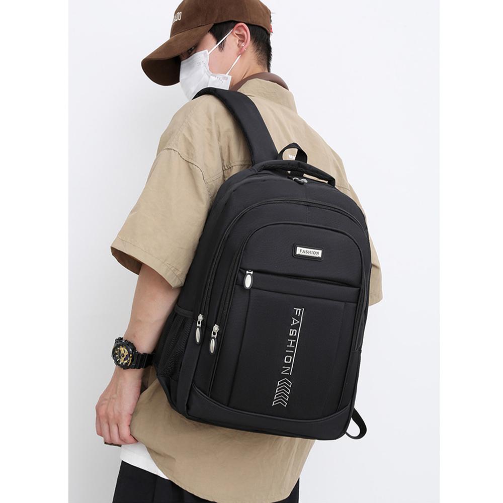 Men's Backpacks Oxford Waterproof Rucksack Business Computer Bag Casual Travel Backpack Senior High School Student Schoolbag-ll