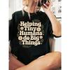 Tiny Human Tamer and Kids Tshirt, Helping Tiny Humans Make Big Moves and Kids Tshirt, Funny Teacher
