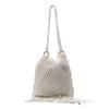 New Straw Bag Handbag Diagonal Span Hollow Women's Bag Beach Bag Single Shoulder Fashion Hollow Fringed Armpit Bag
