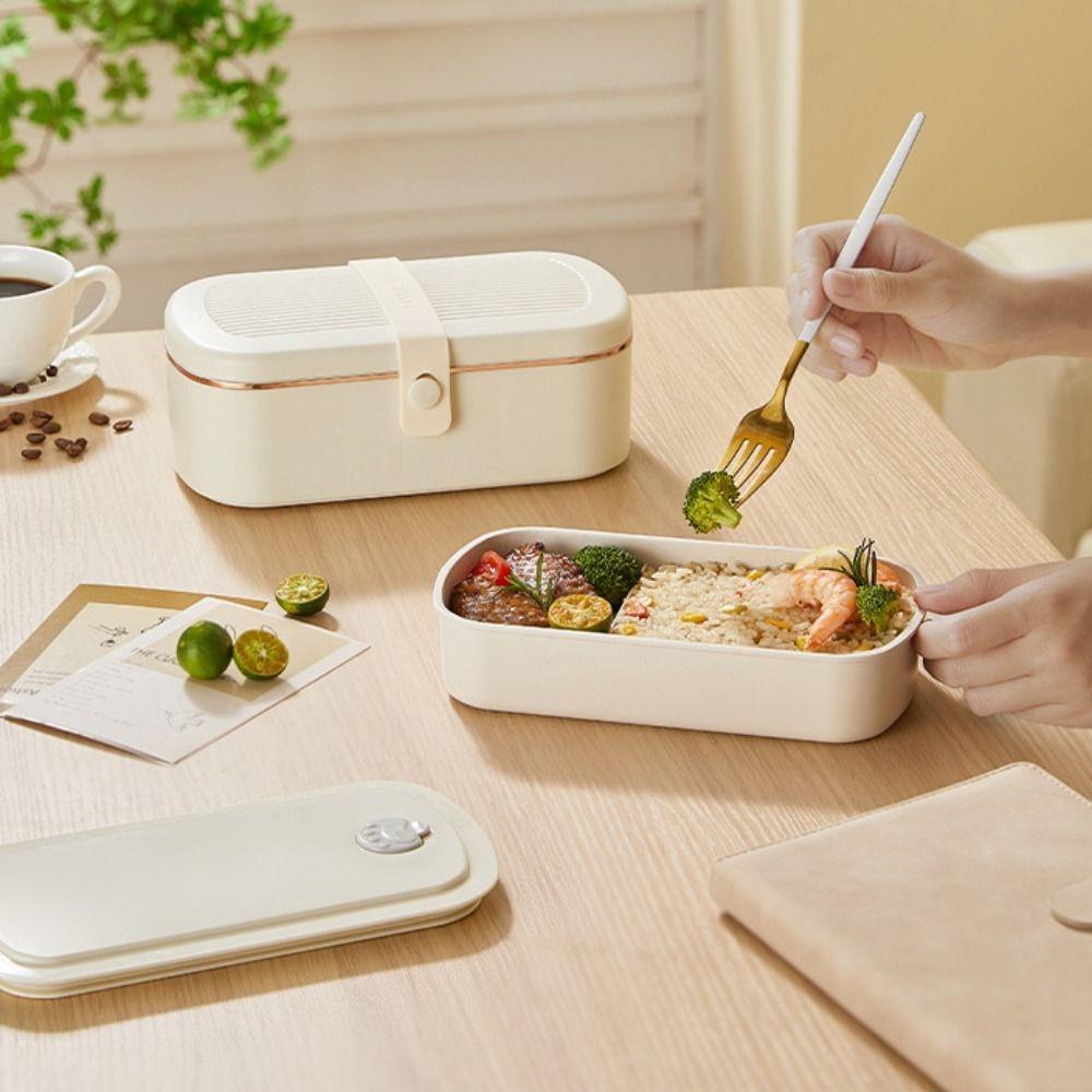 Leak-proof Keep Warm Lunchbox Divided Constant Temperature Lunch Box Heated Lunch Box Winter