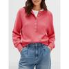 MGHR Women's Fashion Casual  Autumn Winter Long Sleeve O-Neck Blouses & Shirts