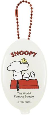 Tees Factory Snoopy Rubber Coin Case Doghouse H80 X W50 X D10mm SN-5546241DH