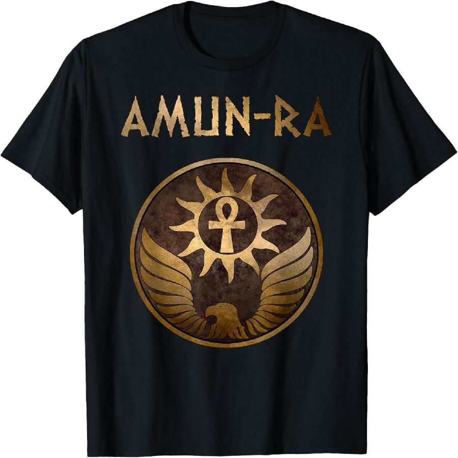 Amun-Ra Ancient Egyptian God Symbol T-Shirt S