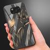 Glass Case For Xiaomi Poco X3 NFC 11 Lite 11T F3 M3 For Redmi Note 11 10 9 8 Pro 10S 9S 9A 9C Phone Cover Anime Demon Slayer