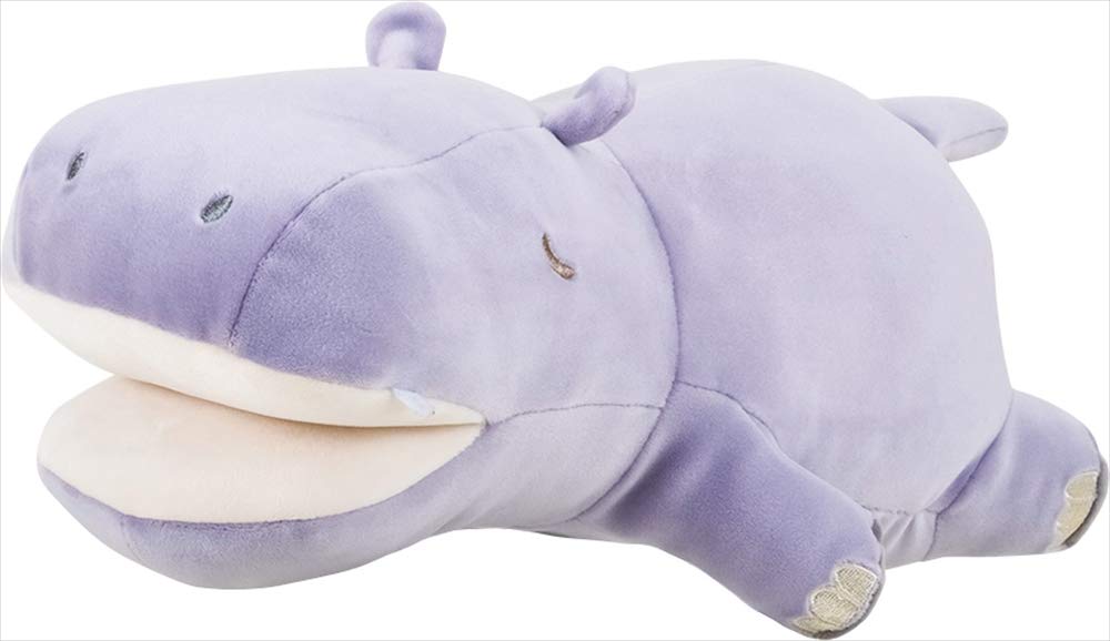 

Livheart Подушка-валик Премиум Животные Немунему Камукаму Бегемот (общая длина ок.. 33 см) Пушистый и мягкий 68842-71