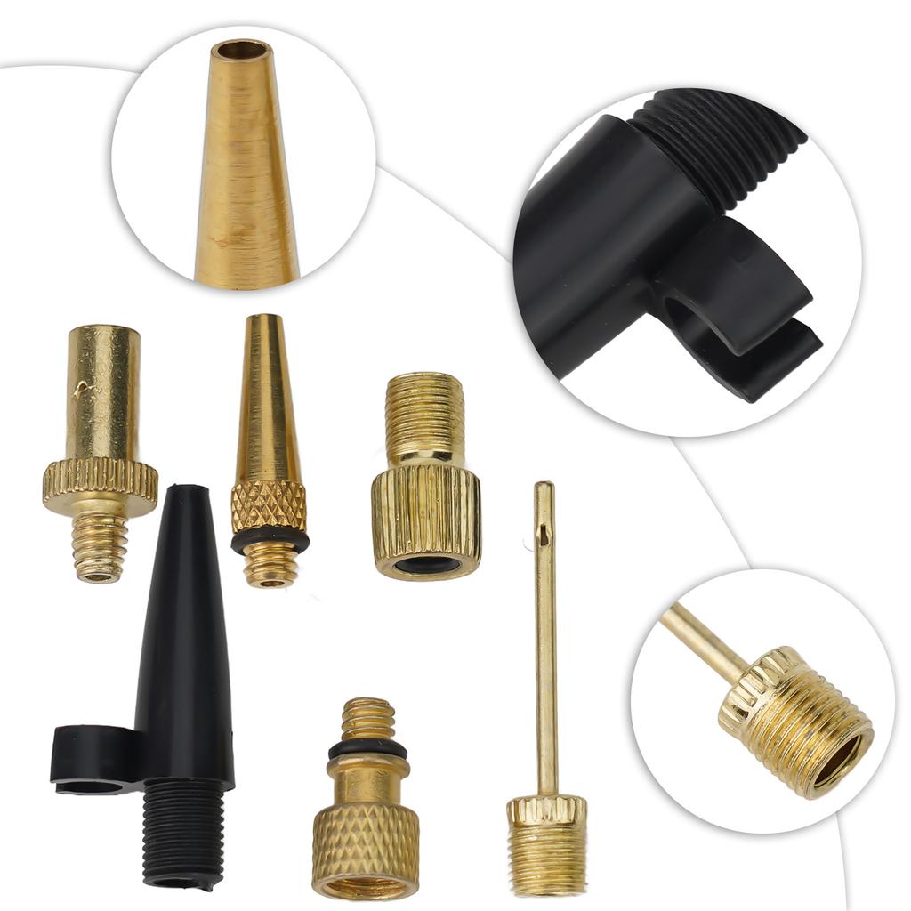 Sports Air Valve Tool Equipment Copper Zinc Alloy Inflatable Needle Nozzle