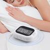 Portable Vibrating Alarm Clock with 1800mAh Battery, Dual Alarm, 3 Level Vibration, Child Lock, DST, for Heavy
