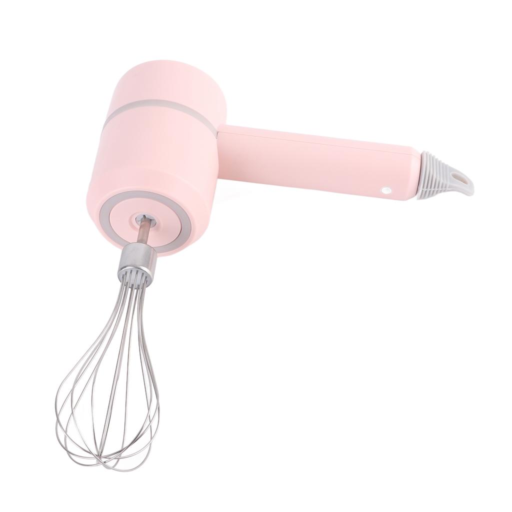 Electric Cordless Hand Mixer 3 Speed Kitchen Handheld Mixer 20W with Egg Beater for Baking