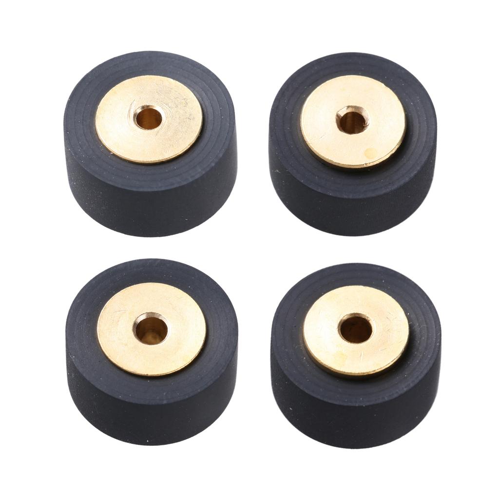Gummi-Andruckrollen-Kassette Radio-Kassettenrekorder-Mechanik Kassetten-Deck Andruckriemenscheibe 13,5x8x6,5/13,5x7x6,5mm