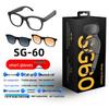 SG60 Smart Translation Bluetooth Glasses: Sun Protection, High Elasticity, Clear Sound, Smart Call Lens