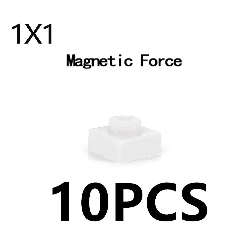 Pixel-Stil Mineral Magnet Welt Magnetische Bausteine Montage Ersatzteile Sensorisches Spielzeug für Kinder DIY Tierwürfel Grundplatte