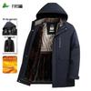FIRS Men's Fleece-Lined Warm Casual Jacket
