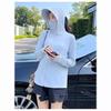 2024 Women's Summer Mid-Length Ice Silk UV Protection Breathable Coat