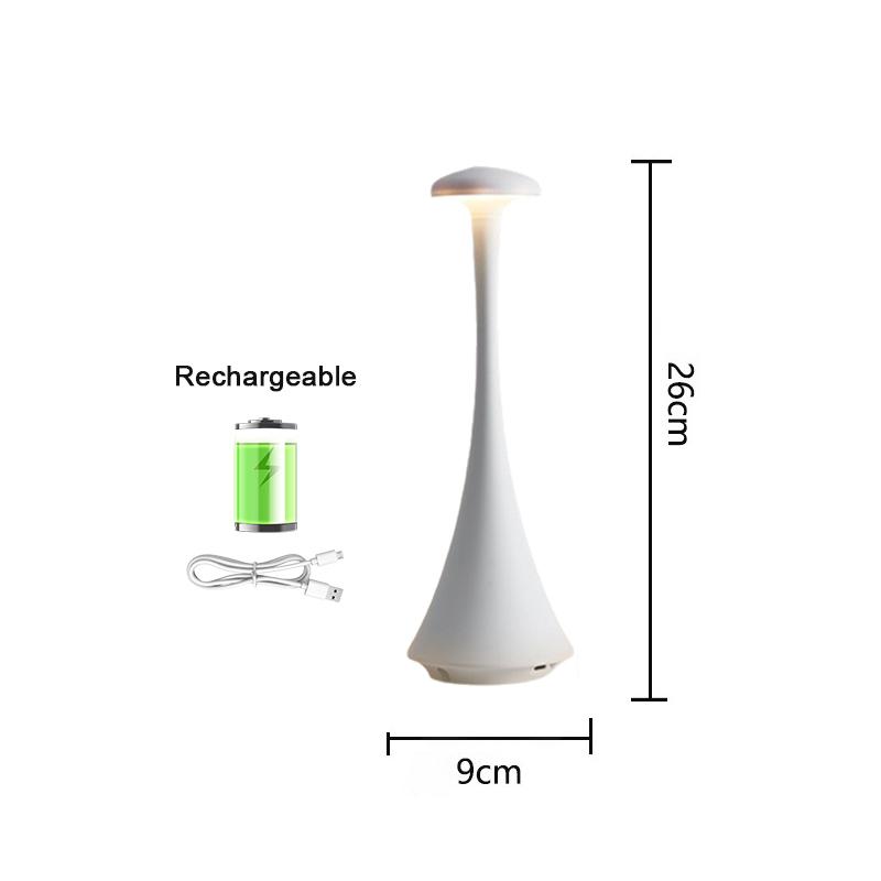 

Настольная лампа, светодиодный сенсорный датчик, настольный ночник, перезаряжаемая беспроводная лампа для чтения для ресторана, отеля, бара, спальни, декоративный светильник