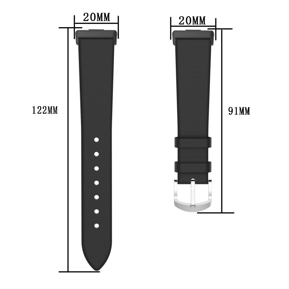 Leather Strap for Huawei Watch Fit 4 / 4 Pro / 3, Black