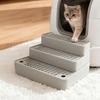 Verstelbaar Automatisch Kattenbak Toiletten Voetjes Filter Plastic Kattenbak Trappetje Katten Honden