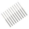 652F Multipurpose 10 Pieces 2.35mm Shank Mini Twist Drill Bits Set for Home Repair and Craft Enthusiasts Engraving Drill Bits