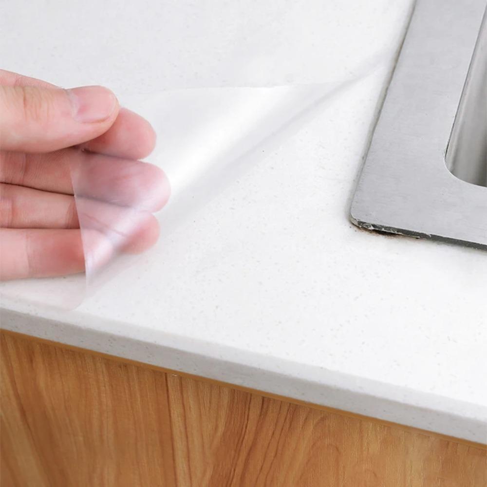 Electrostatic Kitchen Oil Proof Wall Sticker Anti-dirty Wall Protective Film Cabinet