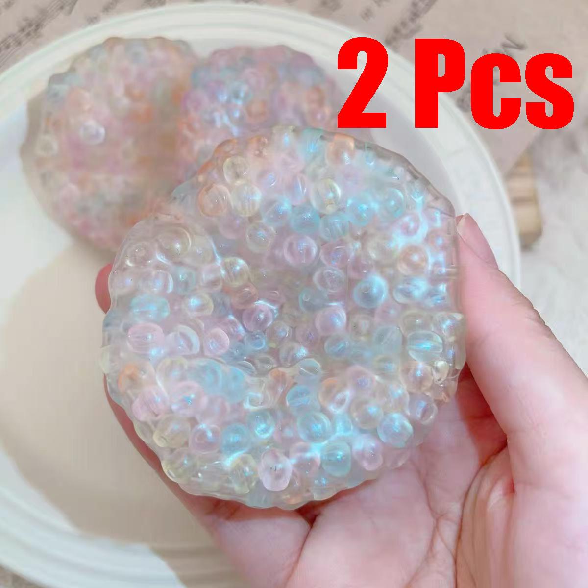 Squishy Stressverlichtende Ballen IJsbolletjes Knijpspeelgoed Zacht Fidget Speelgoed Langzaam Terugverend Speelgoed voor Volwassenen Anti-angst Decompressie Speelgoed