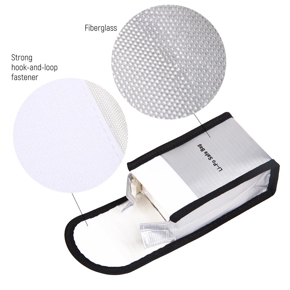 Fireproof Explosionproof Lipo Battery Safe Bag Portable Heat Resistant Pouch Sack for  DJI Phantom 3 Battery Charge &