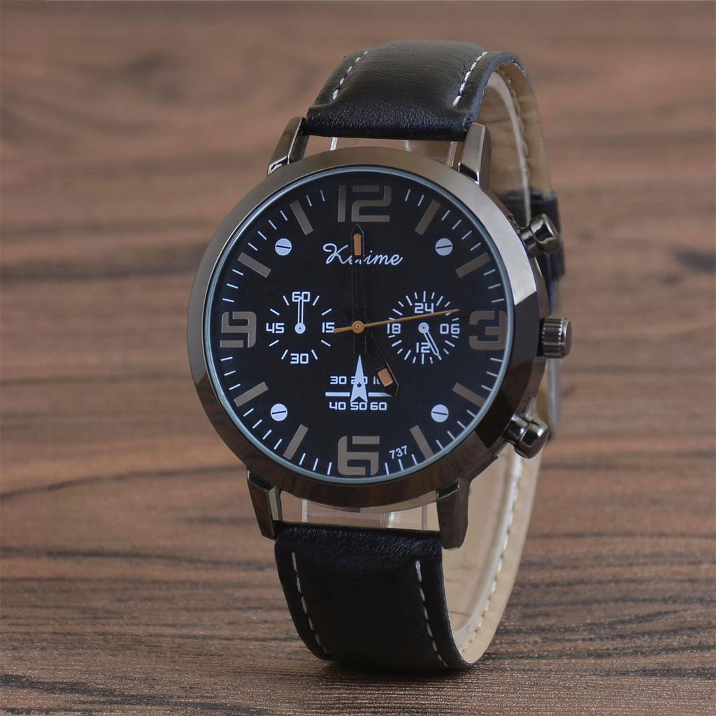 Men's Waterproof Luminous Running Alarm Clock Watch