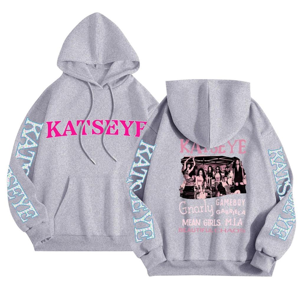 Unisex Fashion Lightweight Long Sleeve Pullover With Pockets Printed Hoodie