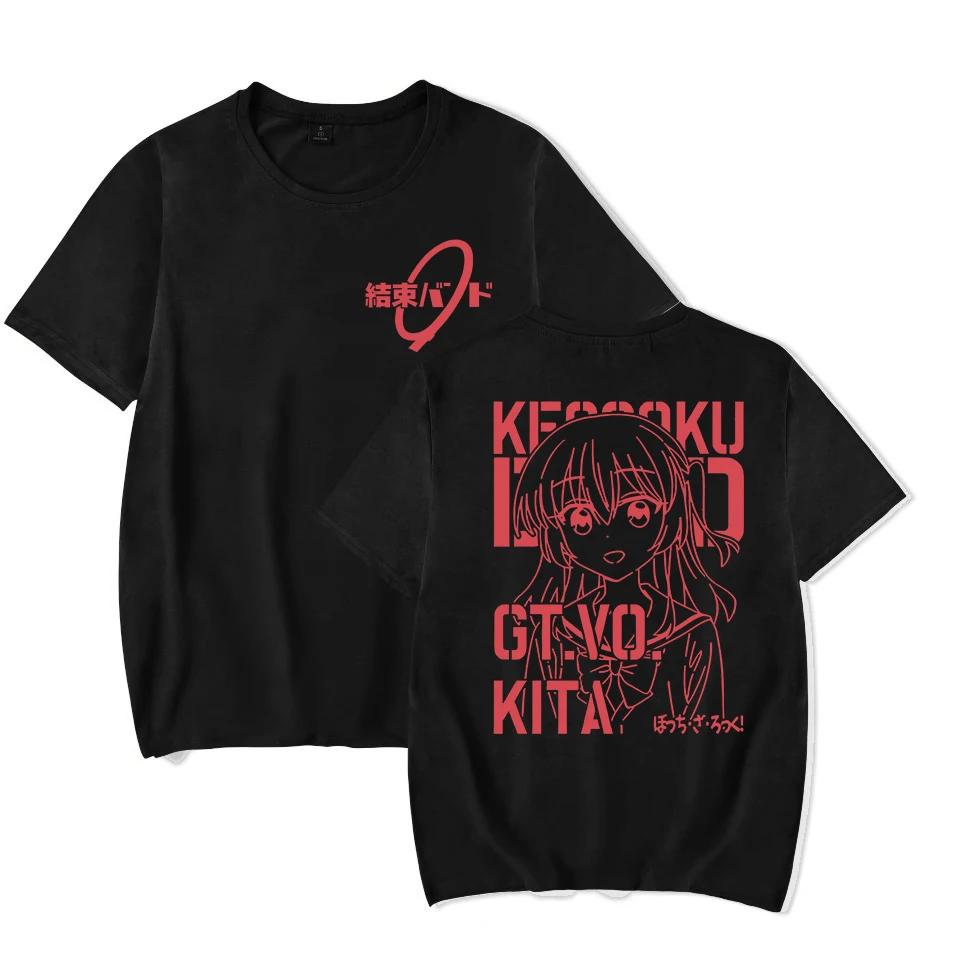 Classic Special Tshirt Bocchi The Rock Gotou Hitori Unisexga Shirt Anime Comfortable Hip Hop Graphic T Shirt Short Sleeve Tees