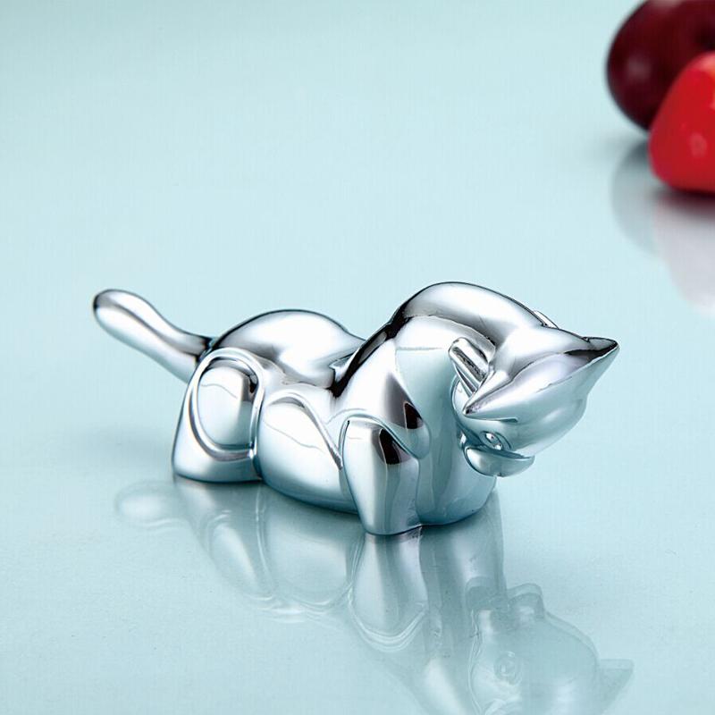 Metall Essstäbchenhalter Ablage Küche Bar Tisch Dekoration Zubehör Zinklegierung Chinesischer Stil Zwölf Tierkreiszeichen Essstäbchenkissen