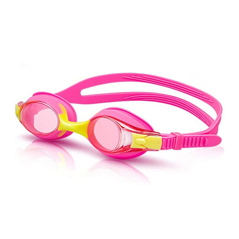 Children'S Anti-Fog Swimming Goggles Ages 3-12 Waterproof Clear Vision No Leaks Quick Adjust Strap Swimming Eyewear For Kids