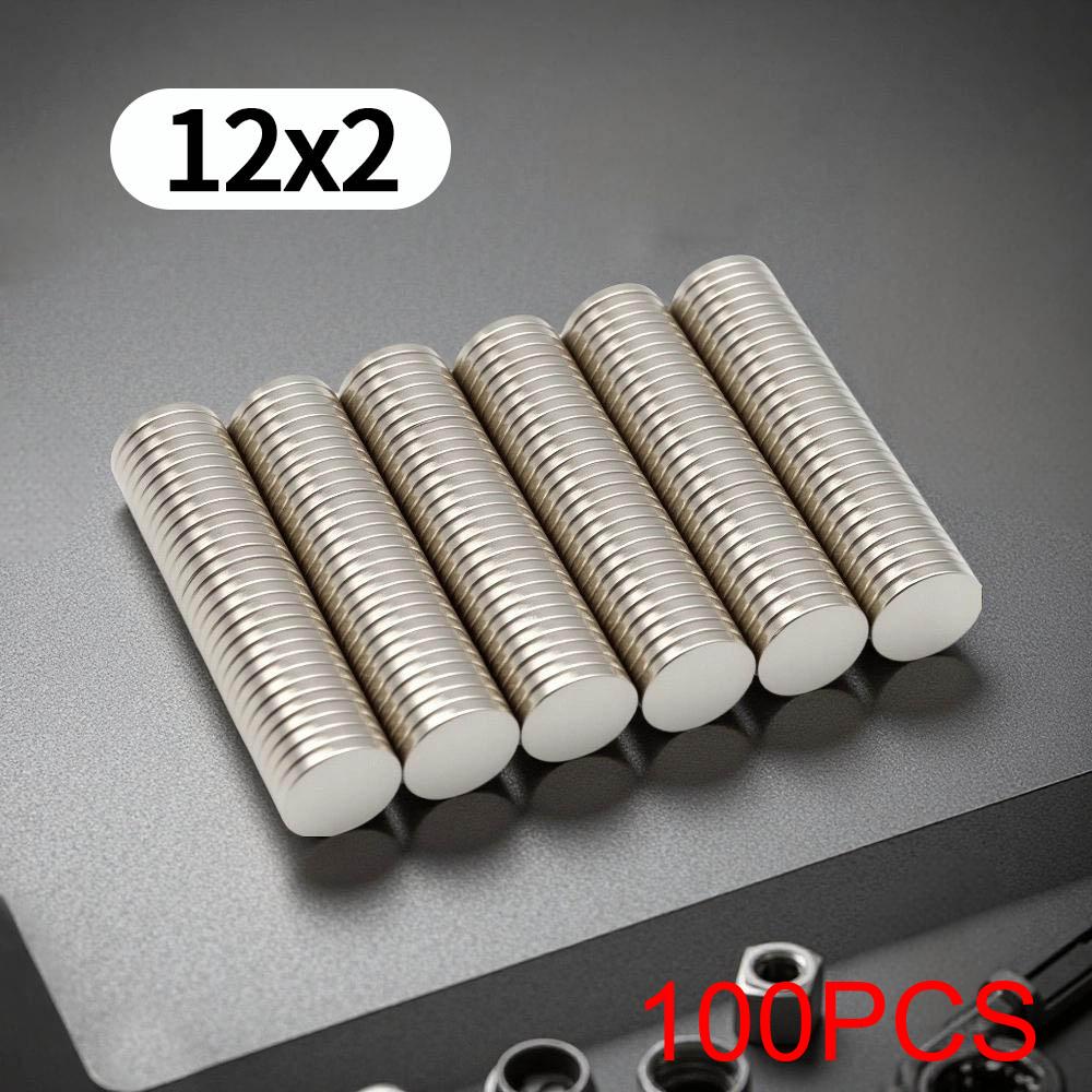 12X2MM imans Round Refrigerator magnets for Office Whiteboard Suitable Tools Home Workplace, Etc 12*2