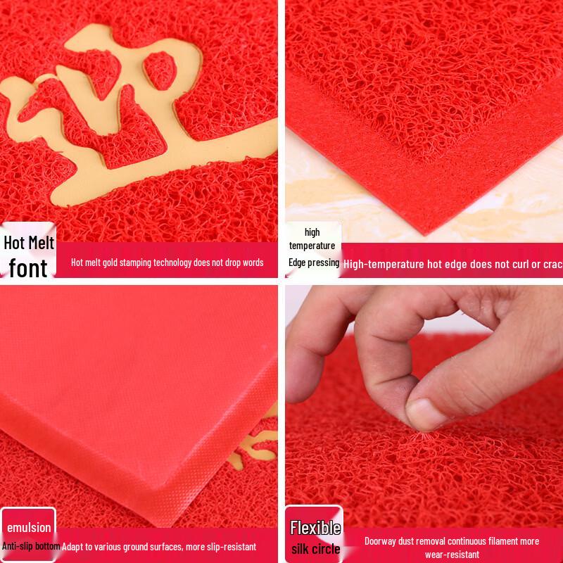 Lu Feng Lai Non-Slip Welcome Entry Mat
