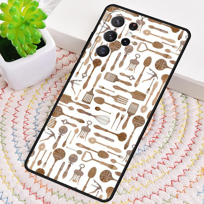 

Baking Cook Chef soft Phone Case for Samsung Galaxy note 10 pro S26 Ultra S23 S24 FE S25 S21 S22 PLUS shockproof Cove Galaxy S22 5G