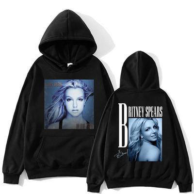 Stylowa bluza z kapturem Britney Spears dla mężczyzn i kobiet, oversize, vintage, modna, bluza z kapturem, bluza dresowa, Harajuku, hip-hop, dres, streetwear