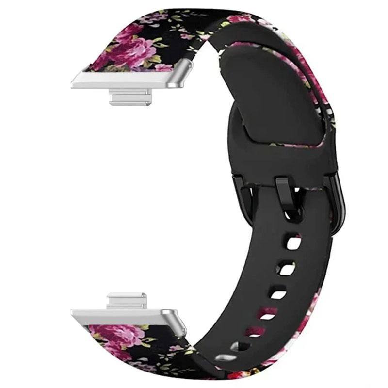 Bedrucktes Gummiarmband für Huawei Watch Fit 3, Ersatzarmband, Smartwatch-Armband, Correa, Huawei Watch Fit3, Watch Band