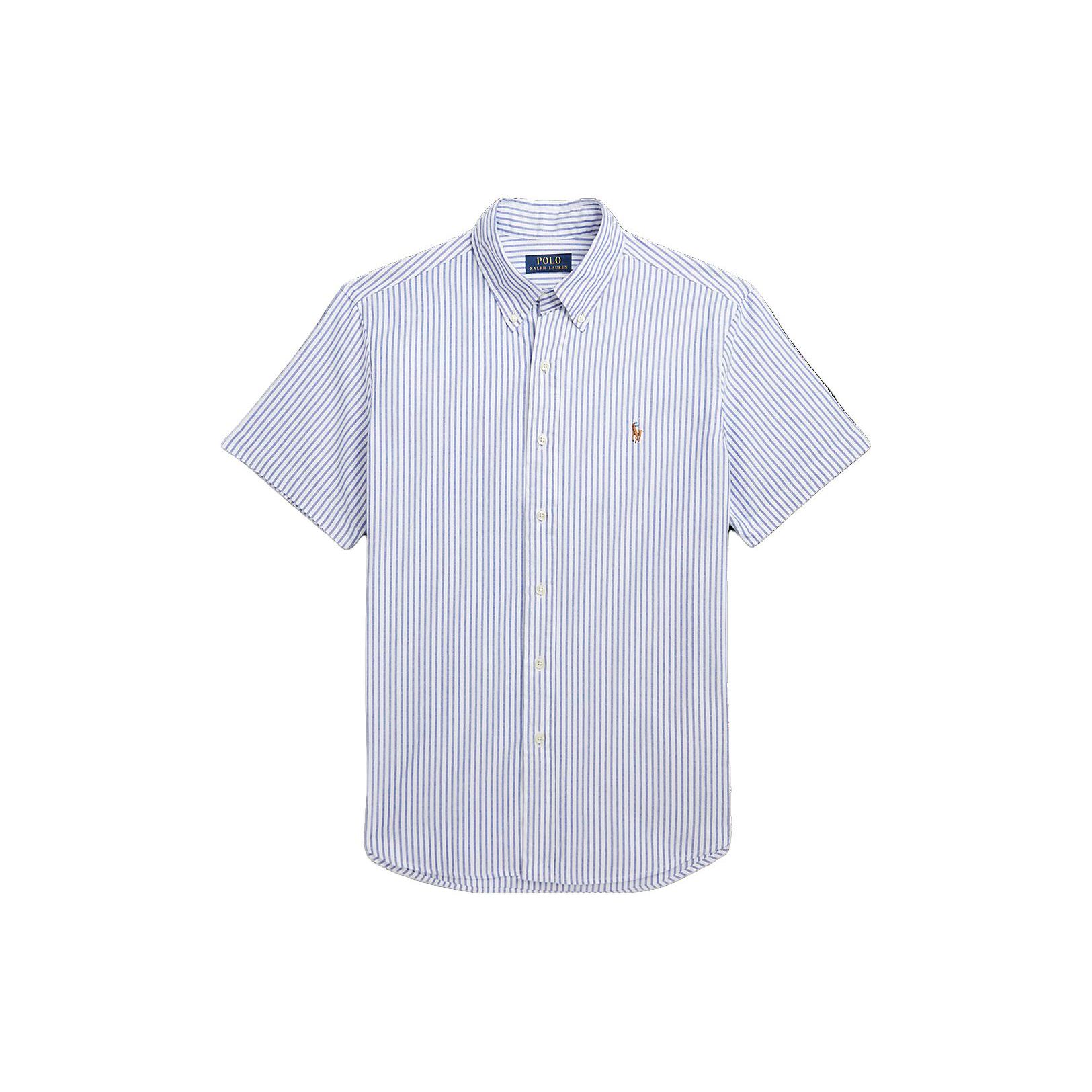 

Polo Ralph Lauren Поло в полоску с вышивкой логотипа, рубашка с коротким рукавом, мужская, многоцветный, MNPOWOV1N820715-999 S