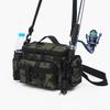 Multi-pocket Thickened Fishing Gear Shoulder Bag Portable Fishing Rod Holder Bait Line Box Storage Outdoor Sports Bag Angling