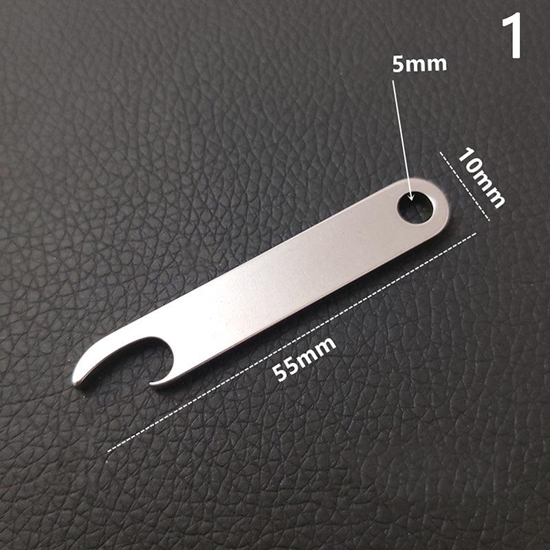 1Pcs Portable Stainless Steel Beer Bottle Opener For Men Mini Metal Bottle Can Opener Kitchen Gadgets