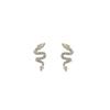 Chinese Style New Year'S Birth Year Dragon Year Take Off Earrings, High-End Light Luxury Diamond-Encrusted Dragon Earrings