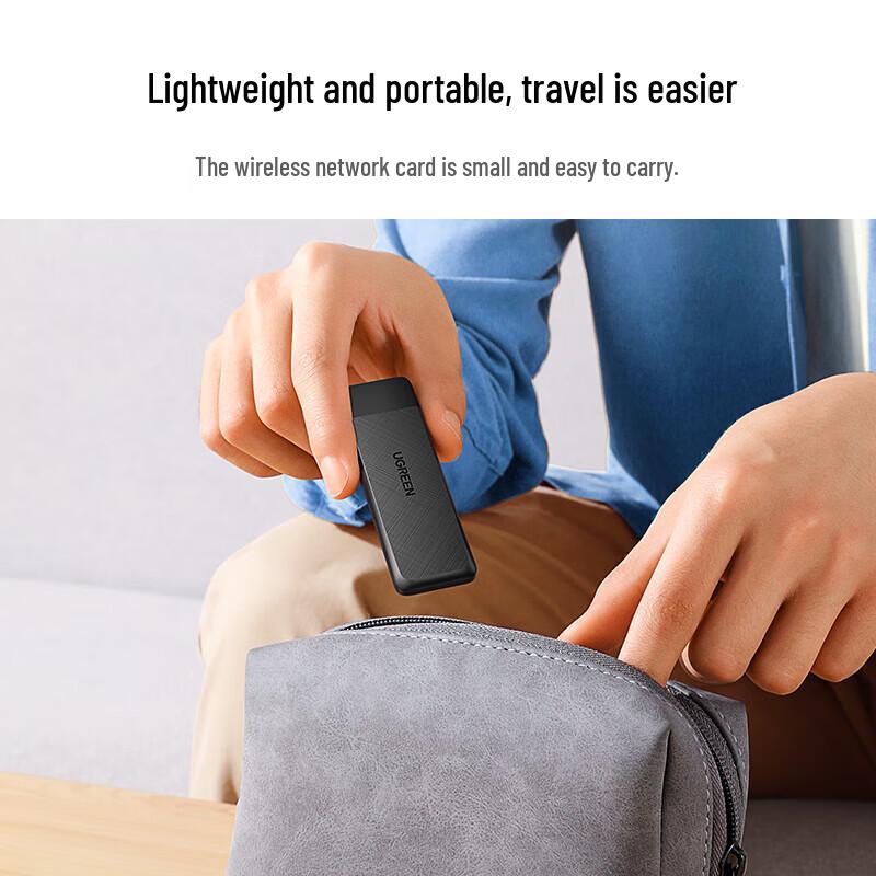 UGREEN CM492 AC1300M Dual-Band USB WiFi Adapter (CN version)