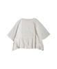 Antiqua Indian Cotton Lace Half One Size White Women's Blouse, Sleeve, IYA-00063, 03,