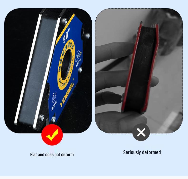 Right Angle Welding Magnet Holder - 90° Strong Magnetic Triangle Positioner