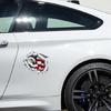 American Bald Eagle Flag Decal Reflective Sticker Waterproof Car Accessories