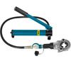 6T Hydraulic Crimping Tool V12-28mm TH16-32mm Press Pliers, V-shaped/TH-Shaped Pipe Crimping Pliers, Jaws 360° Head Hand-Held Press Pliers PE-X