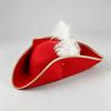 Retro Kapiteinspet Jack Pet Volwassen Driekantige Pet Casual Cosplay Piratenpet Halloween