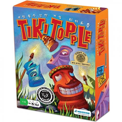 Educa Tiki Topple: Totem Acquisition Strategy Game