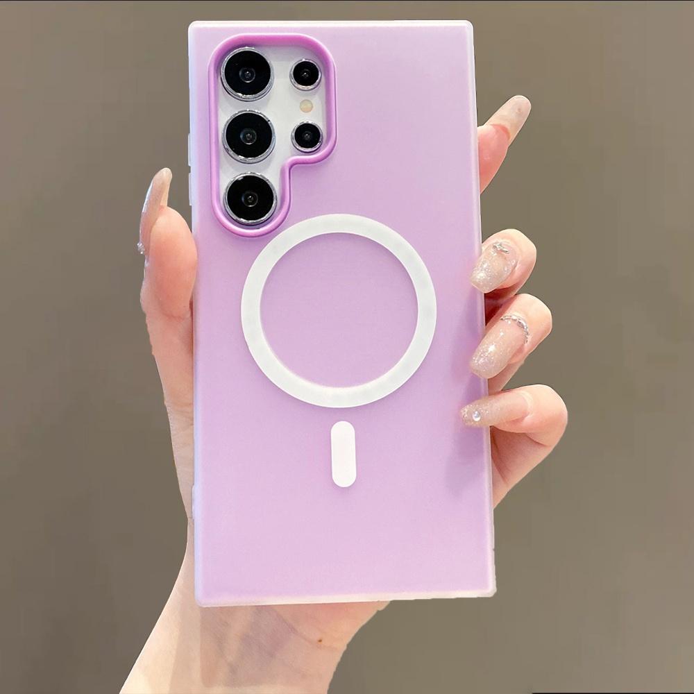

Jelly Magnetic Case for Samsung Galaxy S25 Edge FE S24 S23 Plus Ultra S22 A05S A56 A54 A25 A35 A55 A15 A17 A07 A06 A36 A26 A16 Galaxy S25+