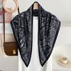 Women Fashion Multifunctional Thin Triangular Scarf Sun Protection Decorative Neck Shawl