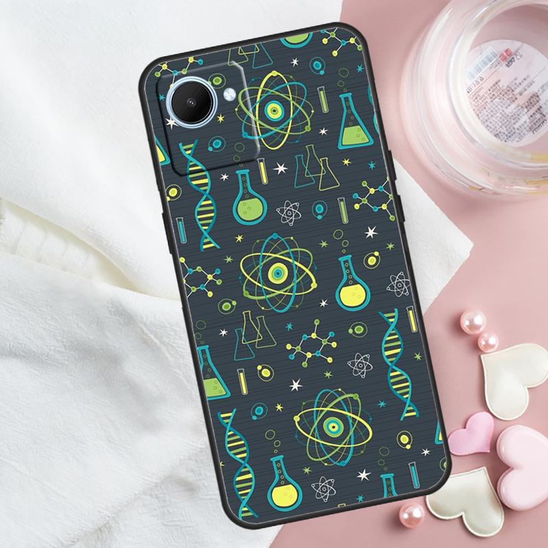 

Science DNA Chemistry For Realme GT 6T 6 5 GT7 Pro C67 C75 C61 C55 C53 C51 C21Y C25S 10 11 12 13 14 Pro Plus Case Realme C25 C25s